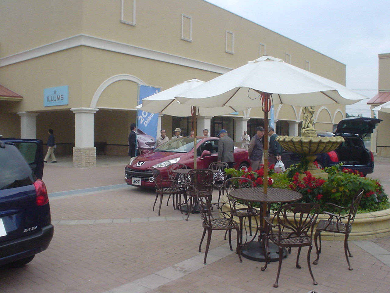 那須ガーデンアウトレットにて