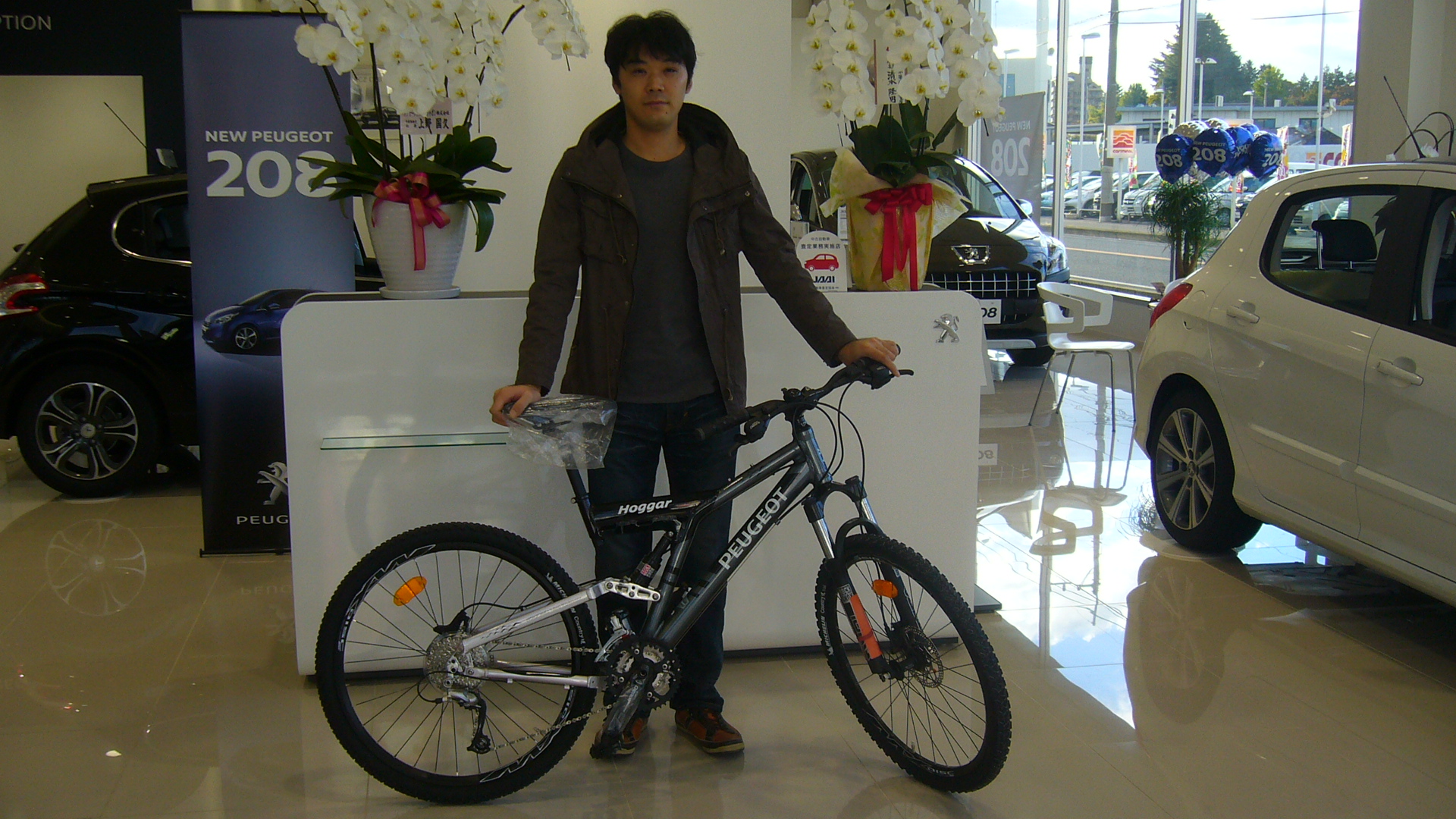 プジョーバイク納車