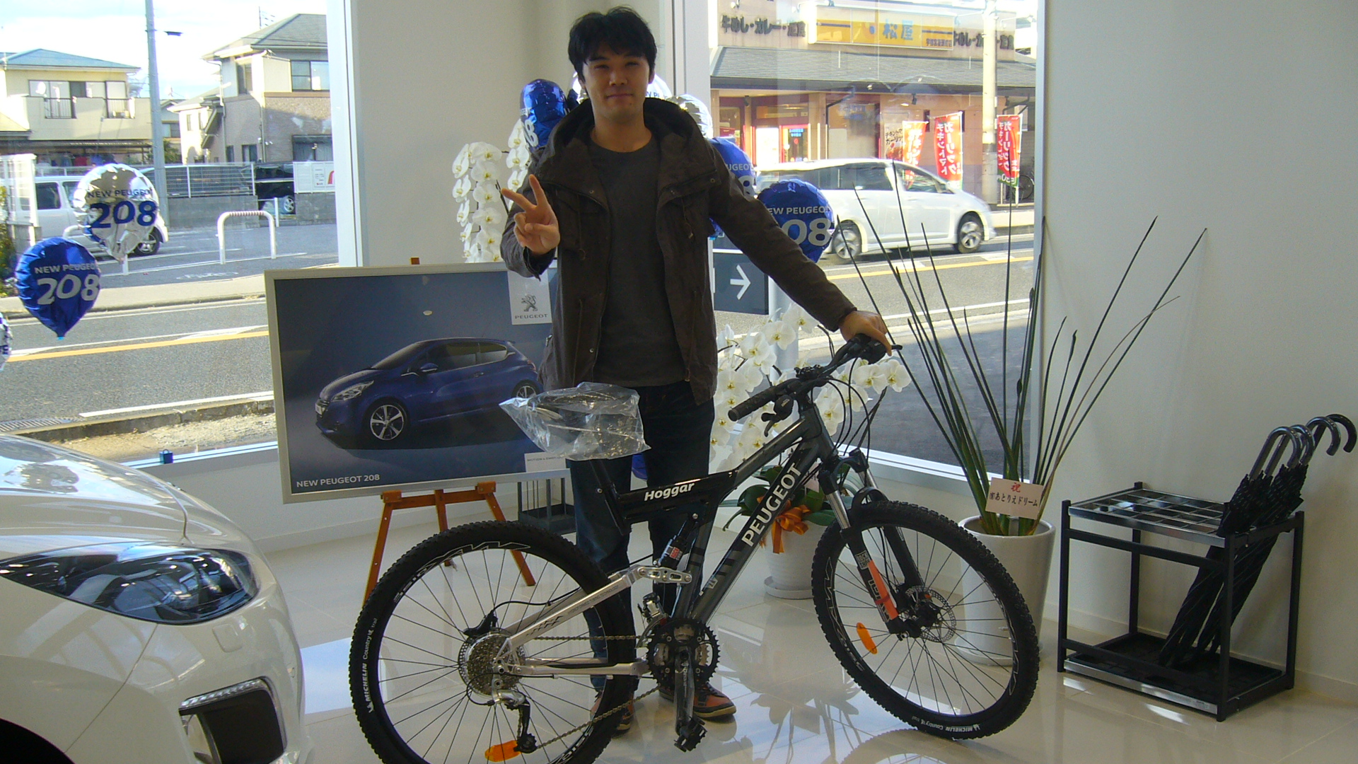 プジョーバイク納車