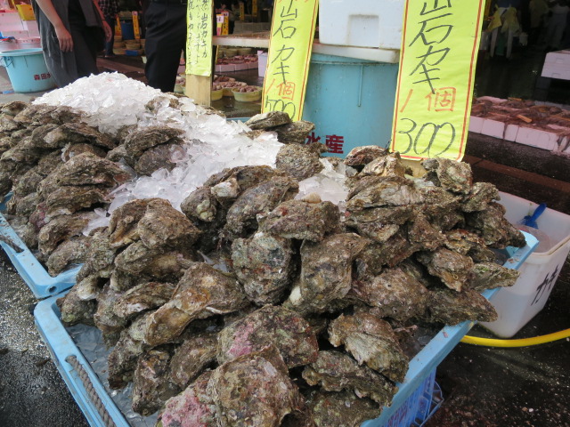 ひたちなか市　那珂湊おさかな市場　グルメ編