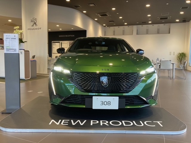 NEW 308 展示スタート