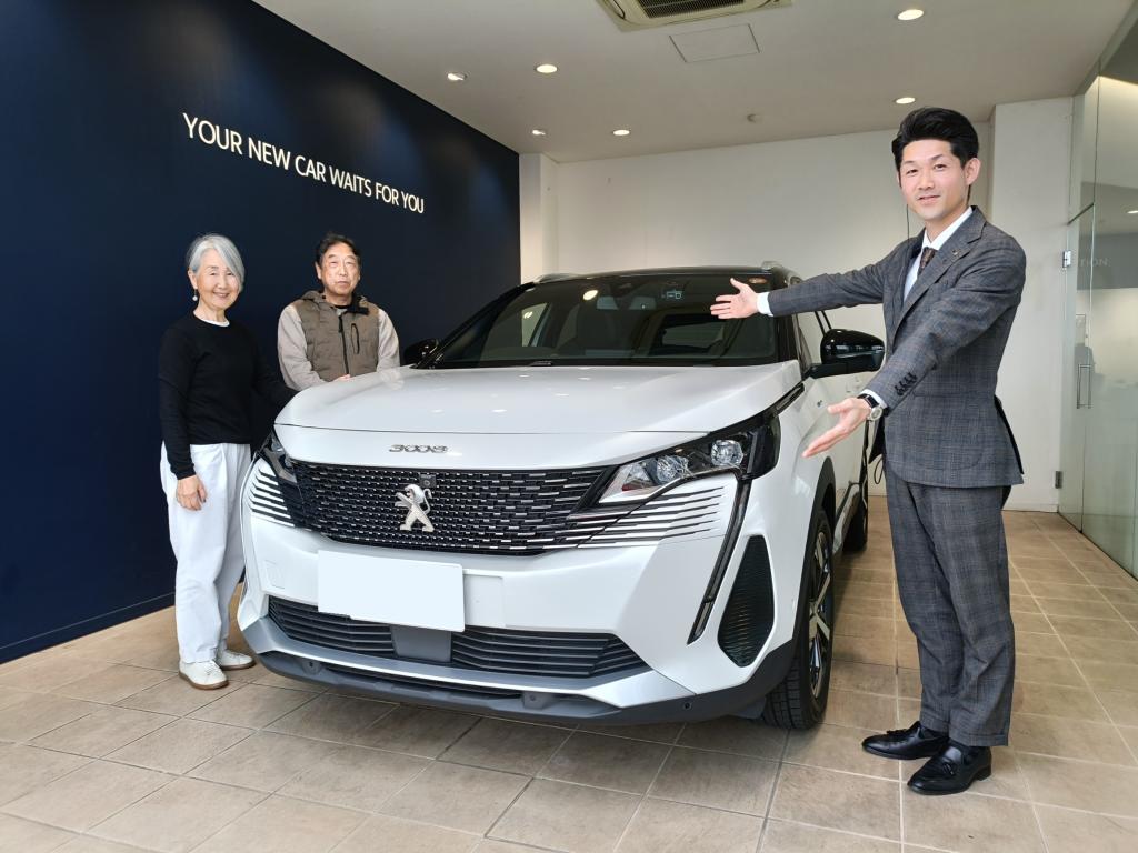 ㊗ご納車式🌸３００８🌸Ｎ様