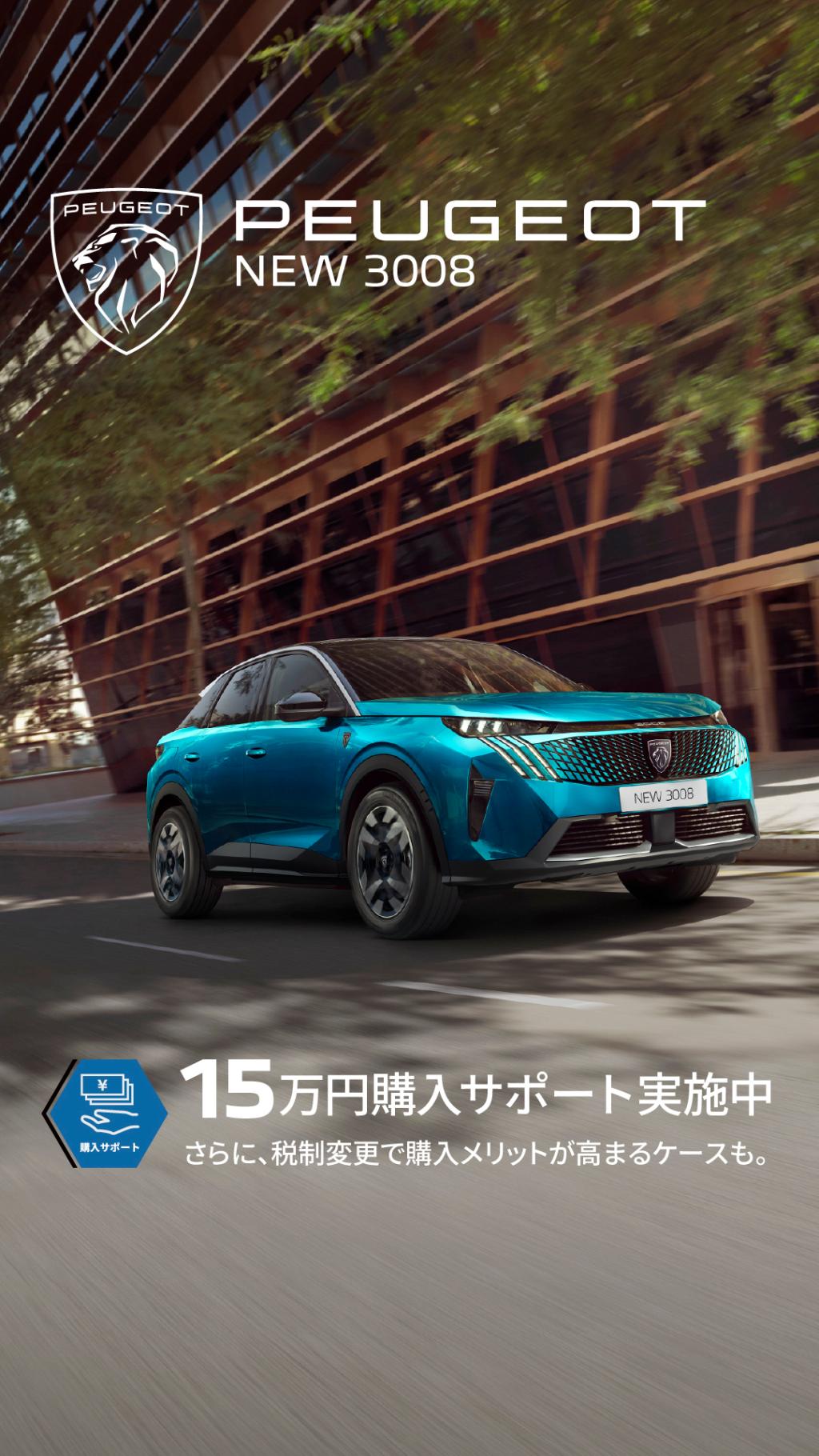 超お買い得！！購入サポートは３００８も♪