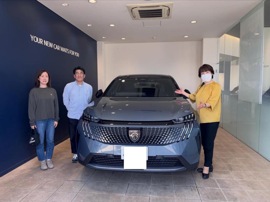 🌸祝ご納車式🌸T様　3008GTHYBRID🌸