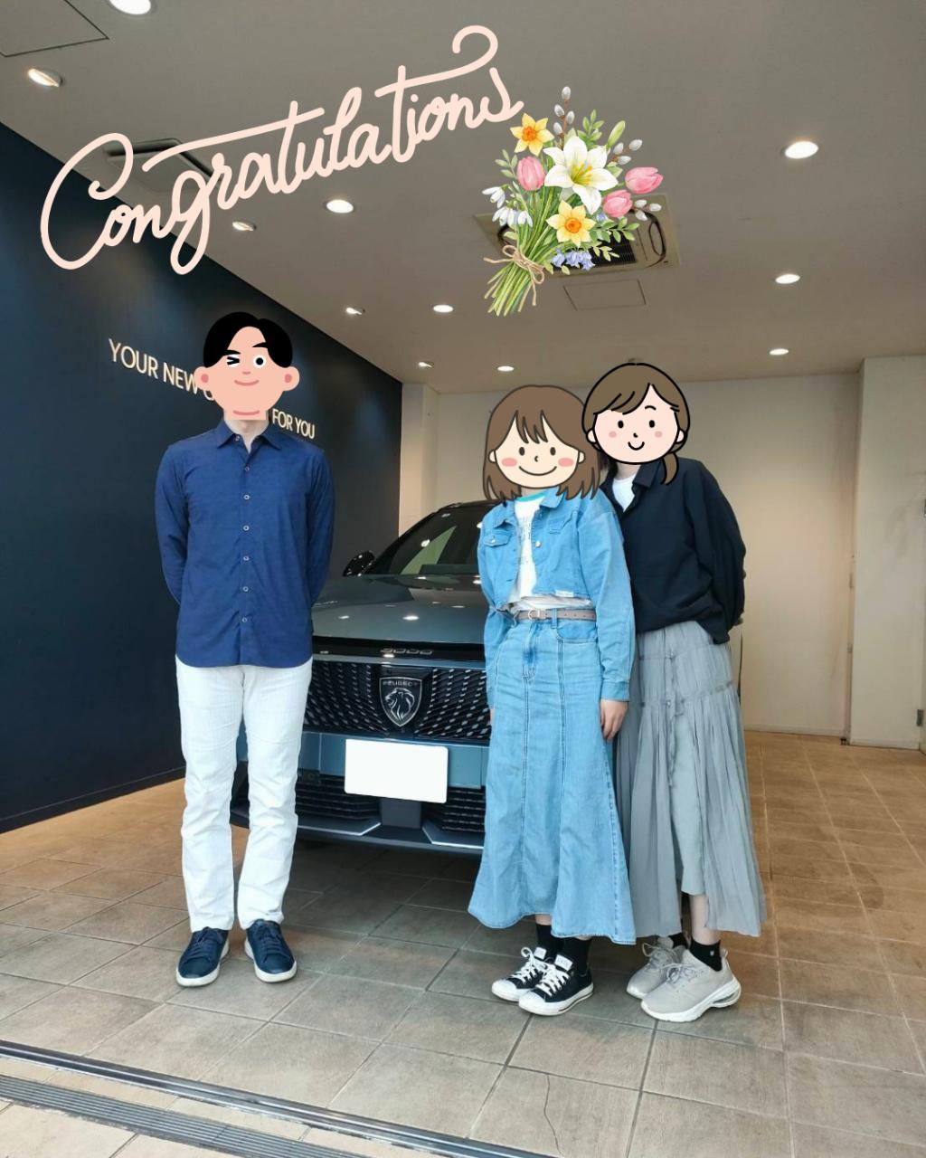 ✿ご納車式 K様 3008✿