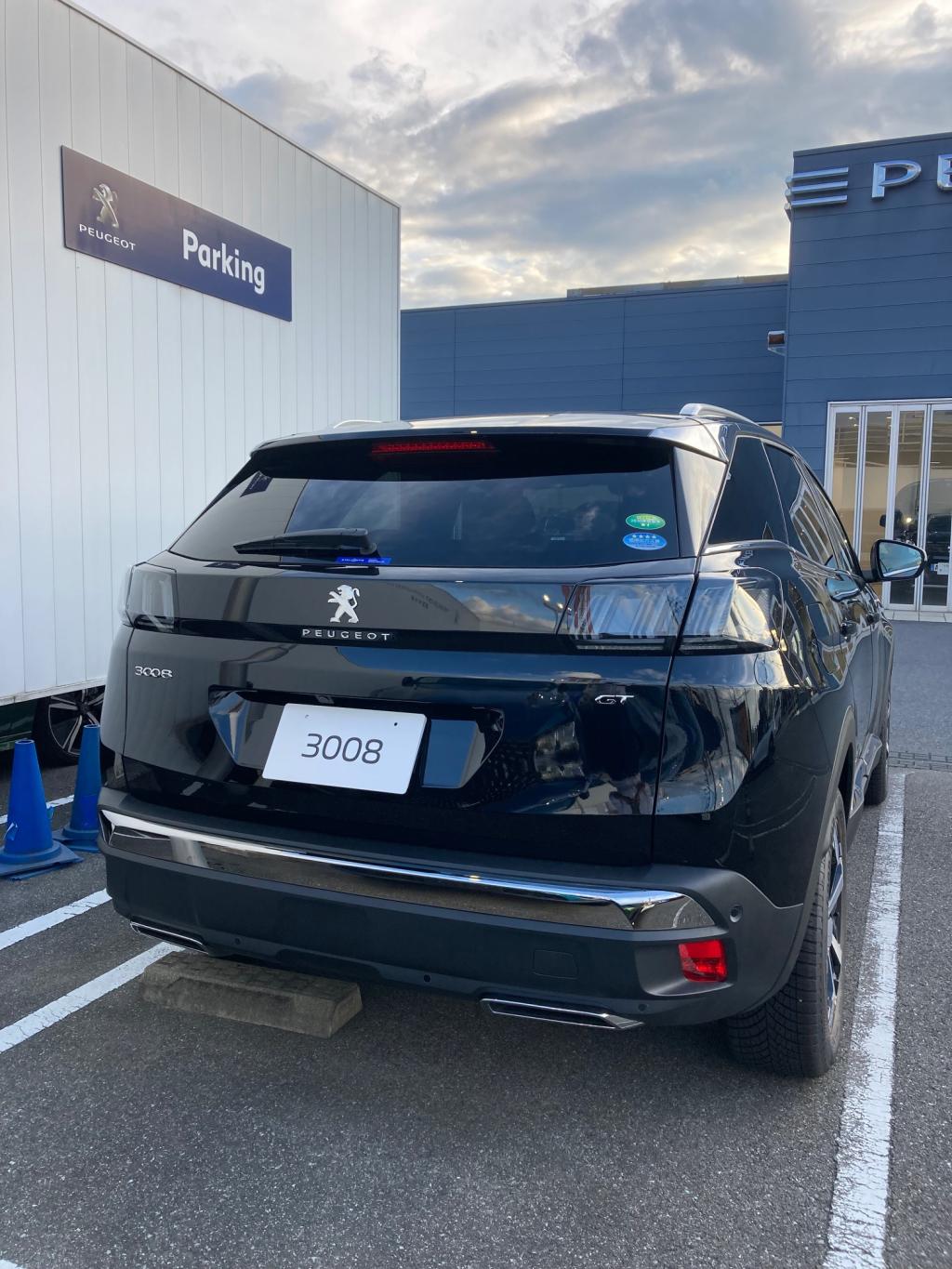 3008GT試乗車準備できました☆彡